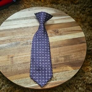 Elegant Boys  Purple Patterned Tie